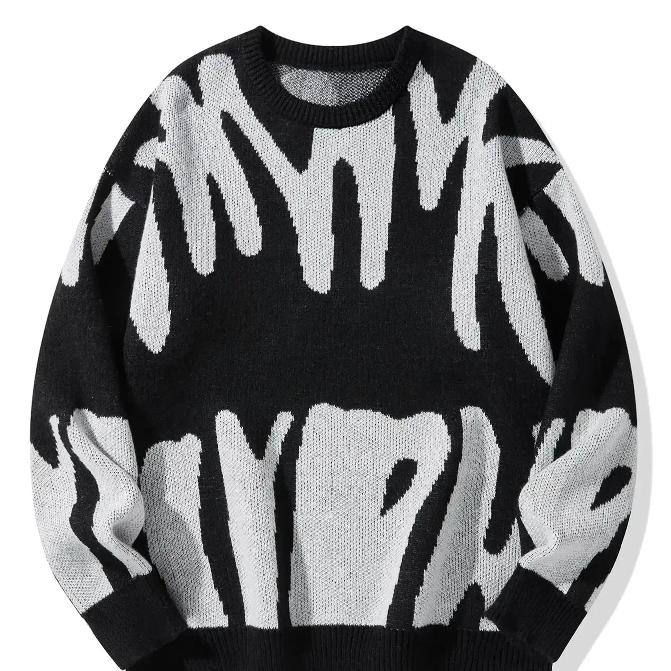 Pullover Sweater Casual Round Neck