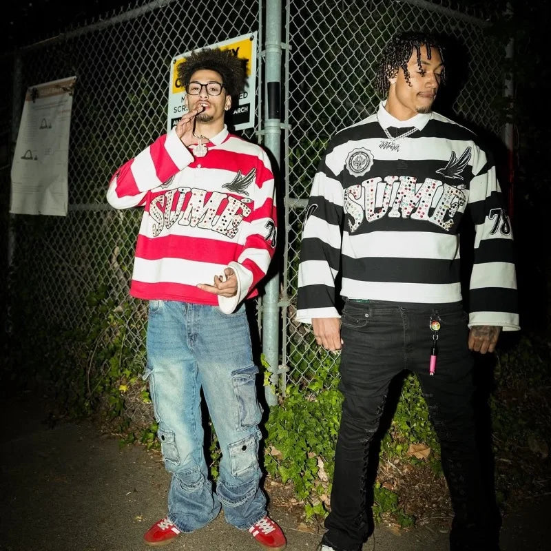 Long Sleeve Polo Stripe Sul