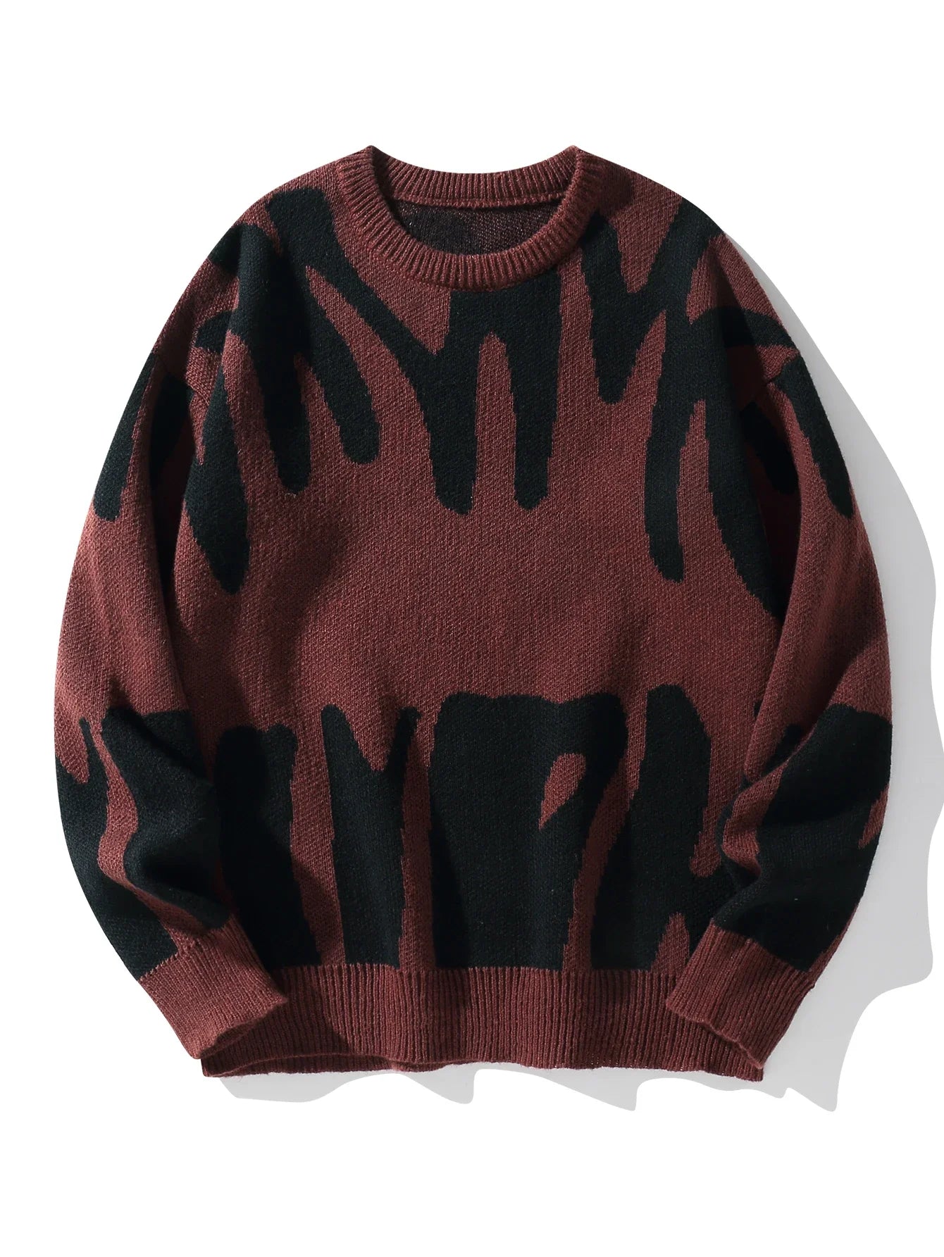 Pullover Sweater Casual Round Neck