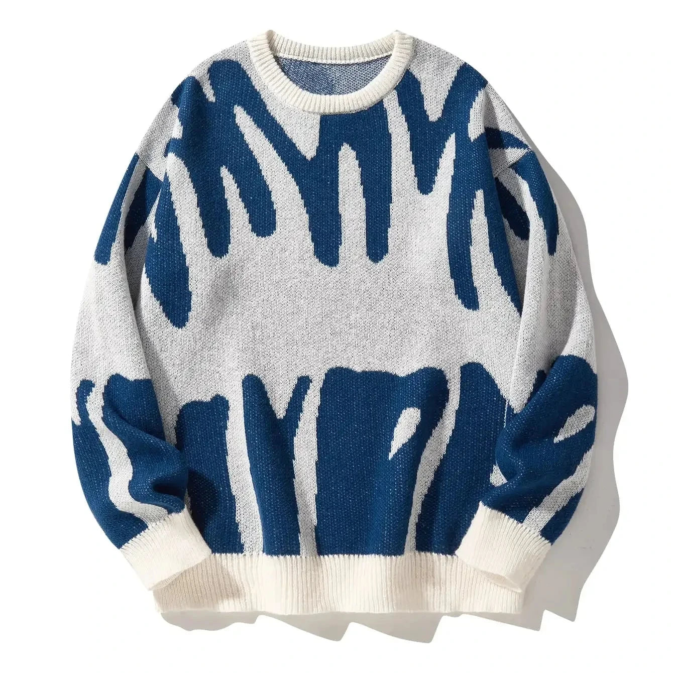 Pullover Sweater Casual Round Neck