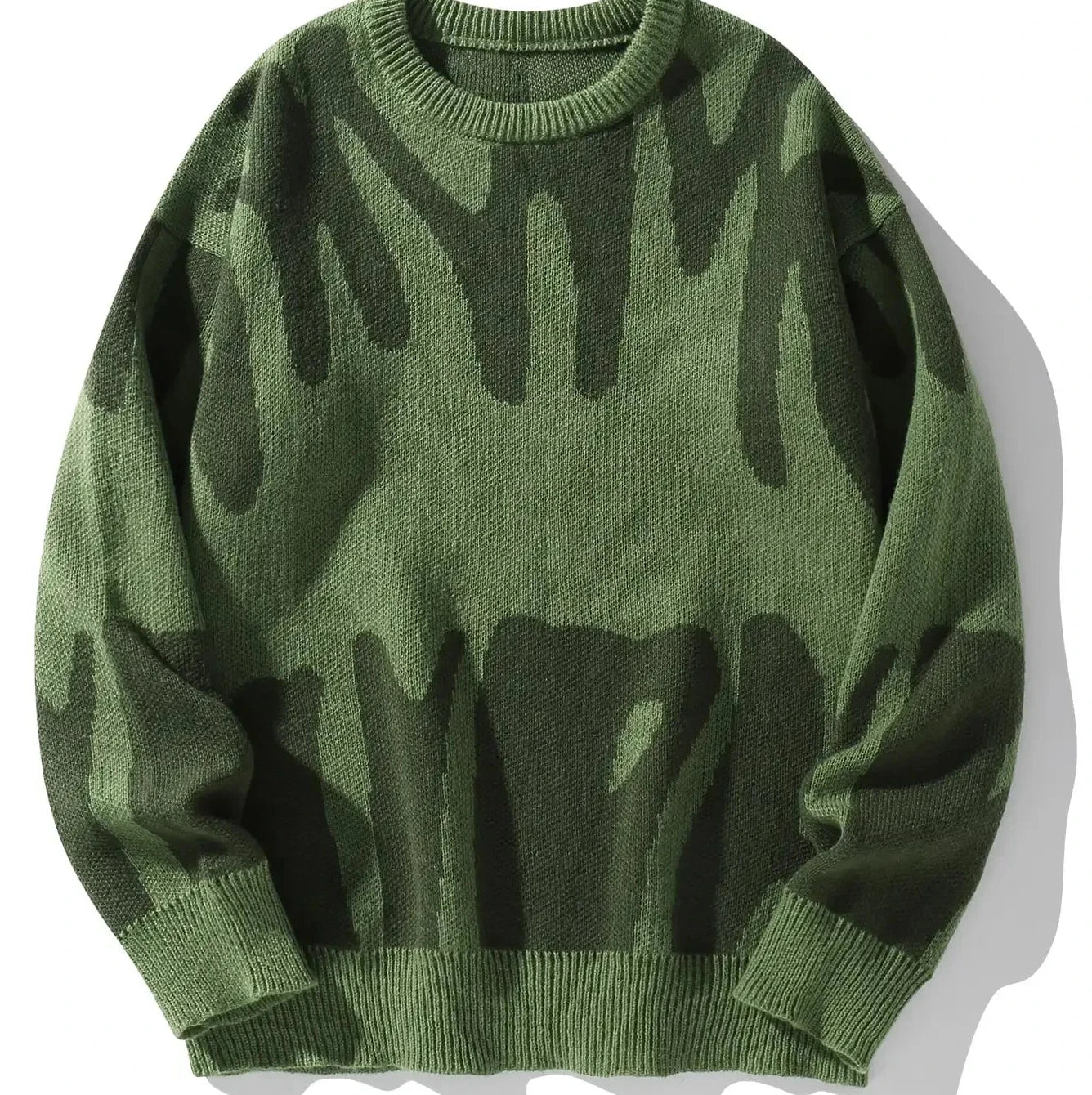 Pullover Sweater Casual Round Neck